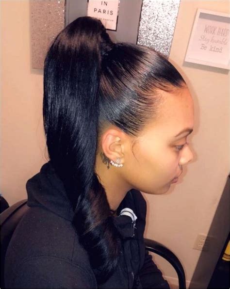 8 Gorgeous High Ponytail Hairstyles With Weave In 2021 High Ponytail