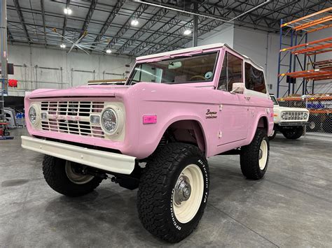 Vintagebroncos • Current View 💕 Would You Drive A Pink Vintage Bronco