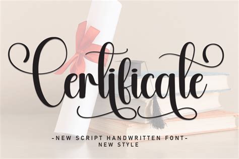 Certificate Font Free Download Freefontdl