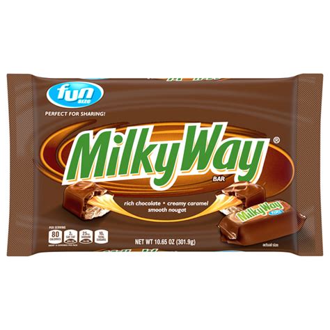 Save On Milky Way Milk Chocolate Creamy Caramel Smooth Nougat Candy