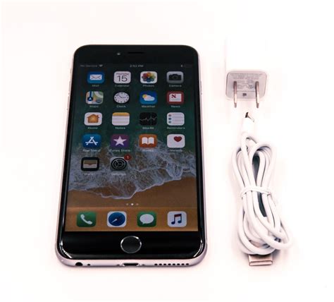 Apple Iphone 6 Plus Straight Talk A1522 Gray 128 Gb Lrtz60689