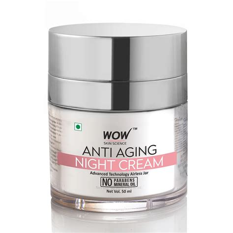 Wow Skin Science Anti Aging Daily Night Cream 50 Ml Shopee Malaysia
