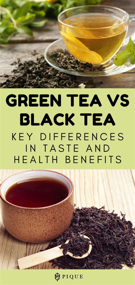 Here are the top 10 health benefits of green tea taking green tea is a method for approaching to a healthy life that one can make as their own personal practice routine. Black Tea vs Green Tea: Key Differences in Taste and ...