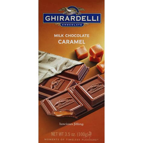 Ghirardelli Chocolate Milk Chocolate With Caramel Filling 35 Ounce