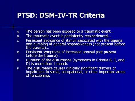 Ppt Posttraumatic Stress Disorder Ptsd A Perspective For Educators