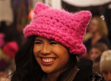 How These Los Angeles Born Pink Hats Became A Worldwide Symbol Of The Anti Trump Womens March