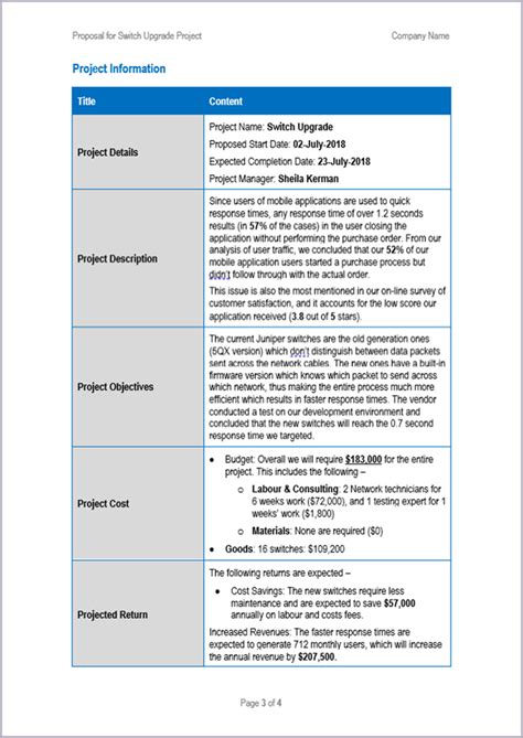 Project Outline Template Microsoft Word Doctemplates Sexiz Pix