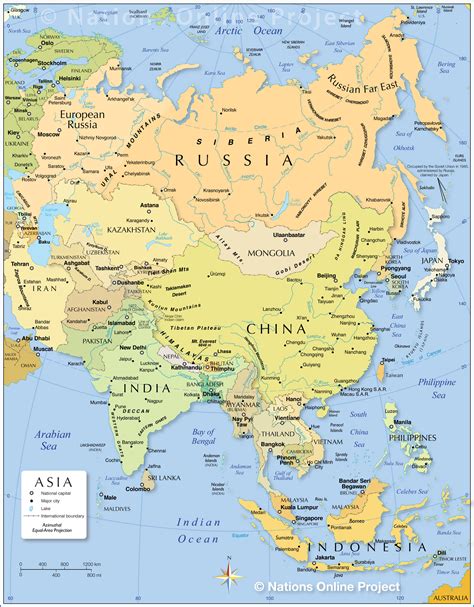 Free Printable Map Of Asia Printable Templates