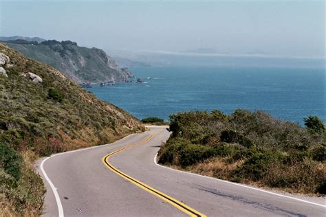 Americanature Shoreline Highway California Coastline Route California