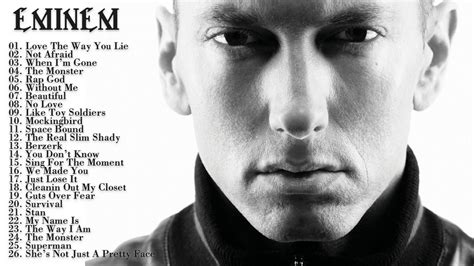 These are his 10 best songs. Eminem Greatest Hits Full Album Live Cover 2017 | Best Eminem Songs - YouTube