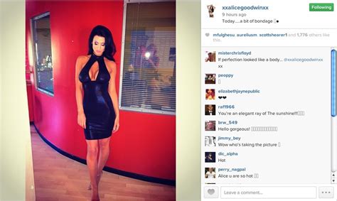 image wag alice goodwin embraces bondage in germany while ex liverpool and arsenal footballer