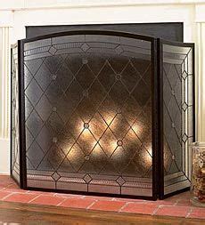 4.6 out of 5 stars. decorative-clear-glass-fireplace-screen | Stained glass fireplace screen, Glass fireplace screen ...