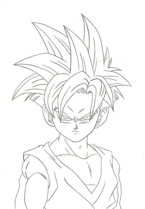 Goku Drawing Ball Drawing Drawing Artwork Anime Artwork Dragon Ball