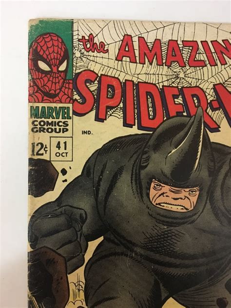 Amazing Spiderman 41 1st App Rhino Marvel Comics 1966 Mercado Libre