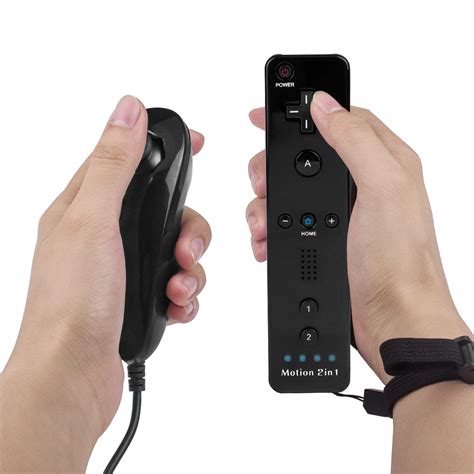 Press and release the sync button just below the batteries on the wii remote; 2 in1 Wiimote Motion Plus Inside Remote Controller ...