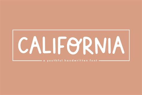 California A Handwritten Font 287815 Regular Font Bundles