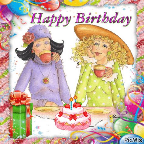 14 Animated Happy Birthday Clipart For Her Collection
