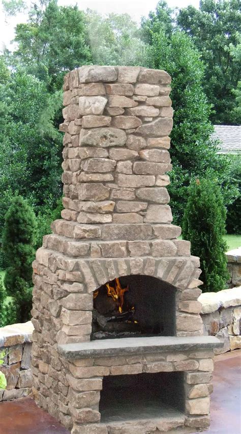 Veranda Fireplaces Stone Age Manufacturing