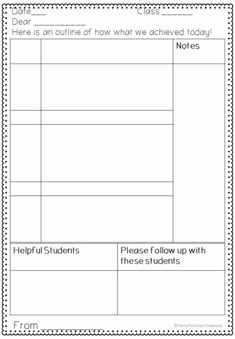 Printable Substitute Teacher Feedback Forms Printable Forms Free Online