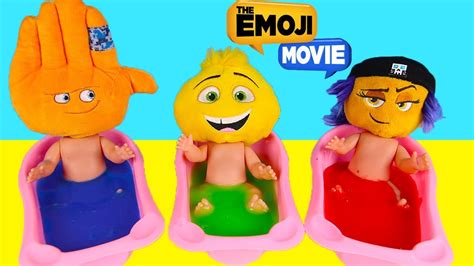 The Emoji Movie Hi 5 Jailbreak Gene Bath Toys Lol Surprise Dolls