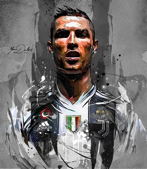 Cristiano Ronaldo Juventus De Turin Behance