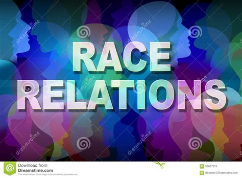 Race Relations Stock Illustration Illustration Of Nationality 56607215