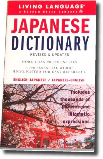 Japanese Dictionary Paperback