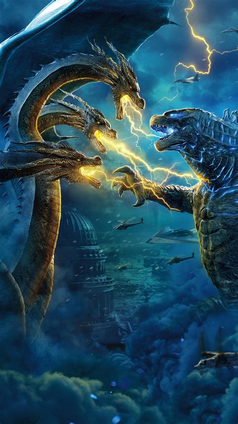 Película de acción/suspense, cuenta la historia de jacob en la búsqueda de su hermana por los ángeles, jacob tendrá que averiguar dónde está y que le ha pasado. Godzilla: King of the Monsters (2019) Phone Wallpaper ...