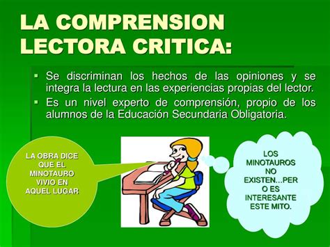 Ppt Tipos De La ComprensiÓn Lectora Powerpoint Presentation Free