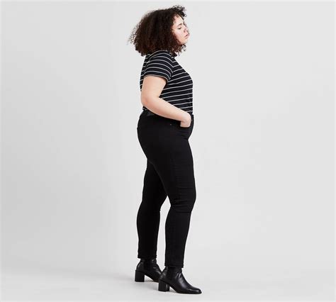 311 shaping skinny women s jeans plus size black levi s® us