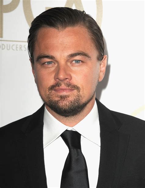 Leonardo Dicaprio Showed Off His Beautiful Eyes Celebrities On The Producers Guild Awards Red