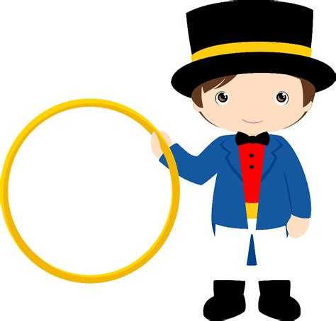 Ringmaster Clipart | Free download on ClipArtMag png image