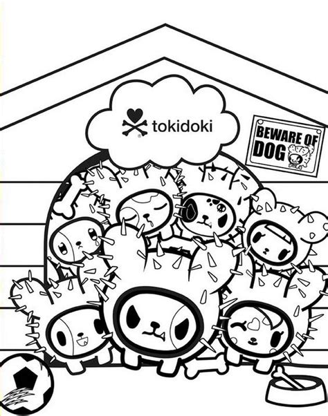 Tokidoki Coloring Pages Print For Free 50 Pictures