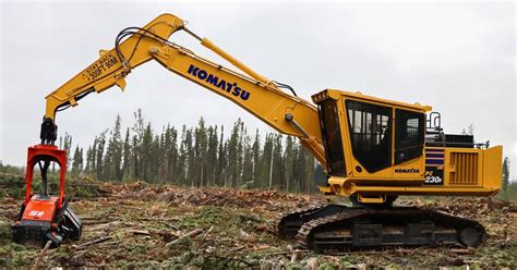 Komatsu Promotes Pc230f 11 Forestry Processor Supply Post Canadas
