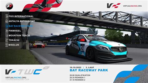 Assetto Corsa Twc Iv Lauf Bay Raceway Park Virtualracing Org