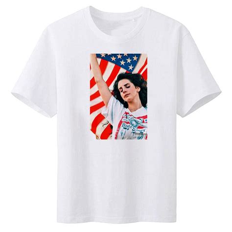 Buy Mr 1991inc Tshirts Lana Del Rey T Shirt Lizzy Grant Famous Star Graphic Summer Short Sleeve