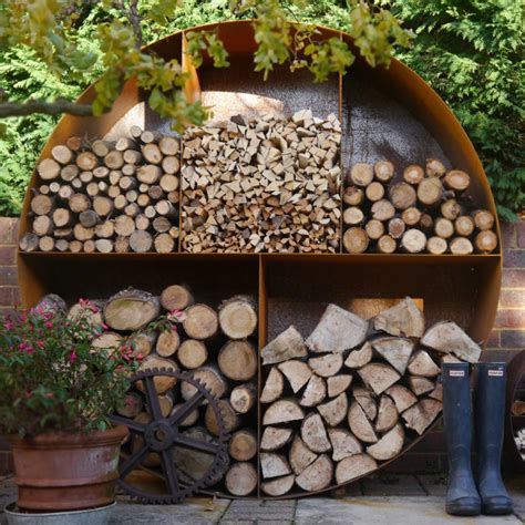 Fireplace Log Holders And Indoor Firewood Racks Decorative Modern Designs