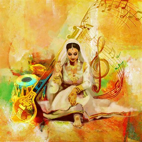 Kathak Dancer 12 Painting Music Painting Dance Paintings Indian Art