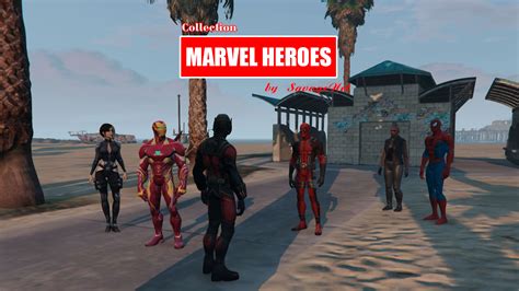 Marvel Heroes Pack Gta5
