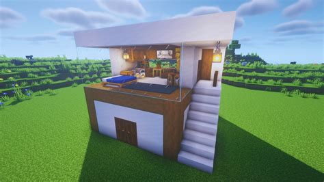 Minecraft Modern Ev Yapimi 5 Minecraft Ev Yapımı Youtube