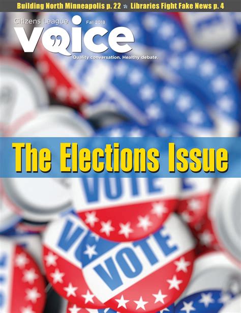 Citizens League Voice: Fall 2018 by citizensleague - Issuu