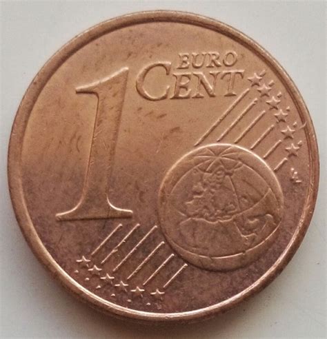 1 Euro Cent 2002 Euro 2002 Present Ireland Coin 5772