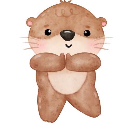 Cute otter yoga, yoga, yoga otter, yoga bear, yoga pose 24208407 PNG