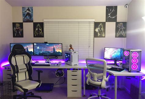 His And Hers Gaming Room Setup Game Room Design Gamer Room