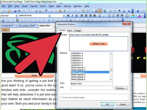 How To Use Microsoft Frontpage 2003 8 Steps With Pictures