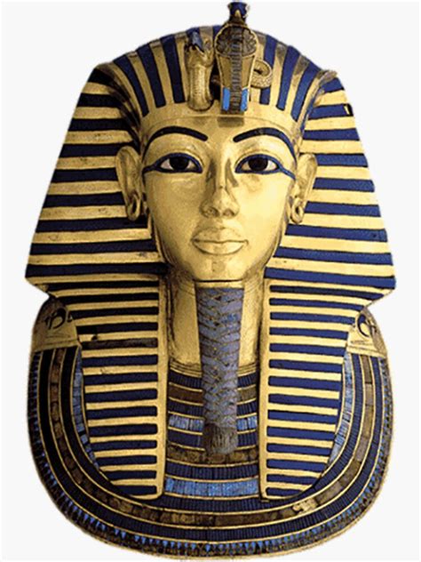 King Tutankhamuns Mask Sticker For Sale By Dossastyle Redbubble