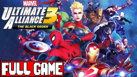 Marvel Ultimate Alliance 3 The Black Order Gameplay Walkthrough Part 1