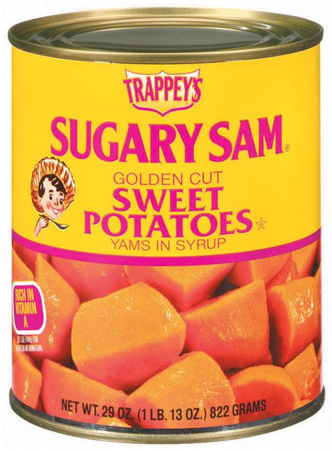 Trappeys Sugary Sam Golden Cut Yams In Syrup Sweet Potatoes Reviews 2019