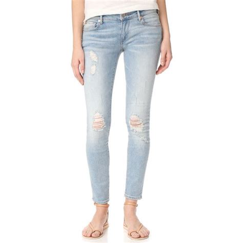True Religion Casey Low Rise Super Skinny Jeans Liked On