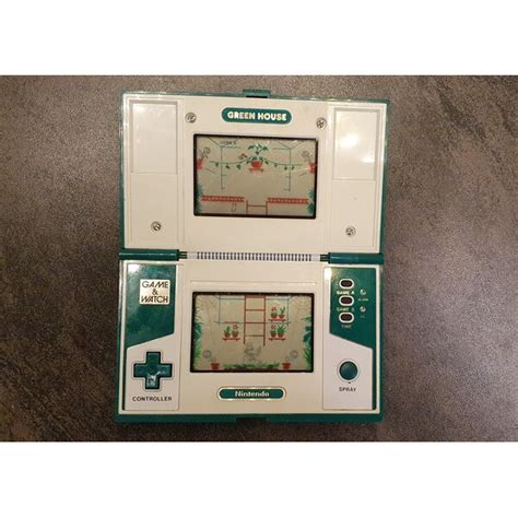 Nintendo Game And Watch Green House Käsikonsoli 1982 Consoles
